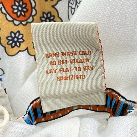 FLYING TOMATOES Maxi Dress Thin Straps V Neck Multicolor M 56-1 - Picture 15 of 15